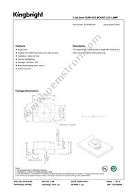 AA3528SYSK Datasheet Cover