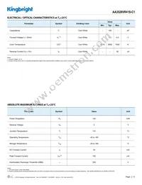 AA3528VR41S-C1 Datasheet Page 2