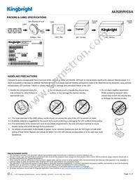 AA3528VRVCS/A Datasheet Page 5