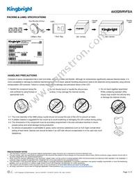 AA3528VRVFS/A Datasheet Page 5