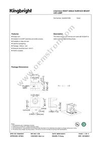 AA4040CGSK Datasheet Cover