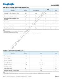 AA4040QBS/D Datasheet Page 2