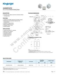 AA4040SF4S-P22 Datasheet Cover