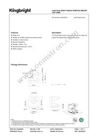 AA4040SGC Datasheet Cover