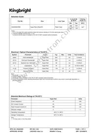 AA4040SURSK Datasheet Page 3