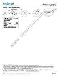 AAA3528AVU/ARBGS-112 Datasheet Page 6