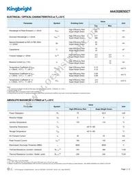 AAA3528ESGCT Datasheet Page 2