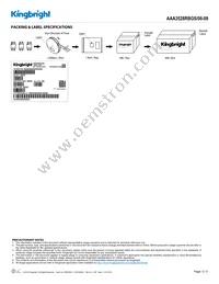 AAA3528RBGS/08-09 Datasheet Page 5