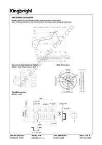 AAA3528SEKJ3ZGKQBKS Datasheet Page 7