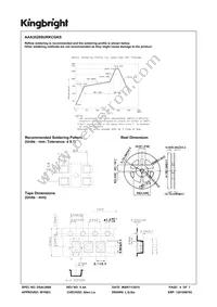 AAA3528SURKCGKS Datasheet Page 6