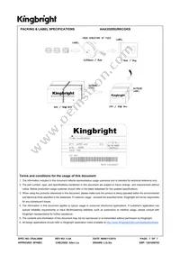 AAA3528SURKCGKS Datasheet Page 7