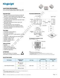 AAAF3529LSEEZGKQBKS Datasheet Cover