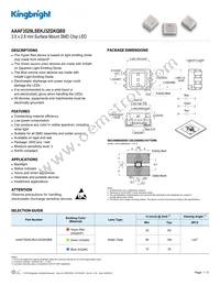 AAAF3529LSEKJ3ZGKQBS Datasheet Cover