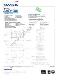 AAD130-3464 Datasheet Page 2