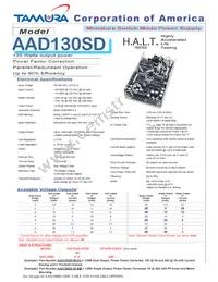 AAD130SD-90 Datasheet Cover
