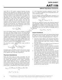 AAT1106ICB-0.6-T1 Datasheet Page 14