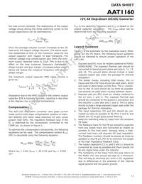 AAT1160IRN-0.6-T1 Datasheet Page 13