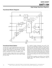 AAT1184ITP-0.6-T1 Datasheet Page 10