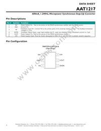 AAT1217IGU-3.3-T1 Datasheet Page 2