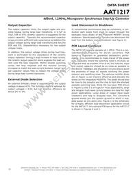 AAT1217IGU-3.3-T1 Datasheet Page 10
