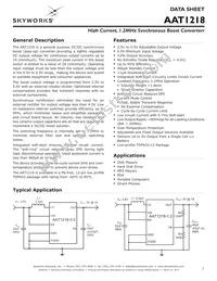 AAT1218IWP-5.0-T1 Datasheet Cover