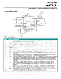 AAT1271IWO-T1 Datasheet Page 2