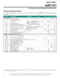 AAT1271IWO-T1 Datasheet Page 4