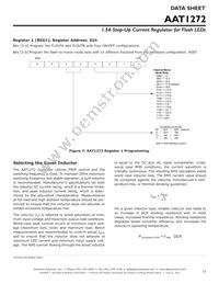 AAT1272IWO-T1 Datasheet Page 15