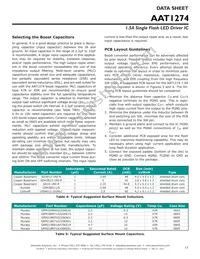 AAT1274IWO-T1C Datasheet Page 13