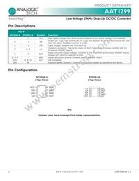 AAT1299IOQ-3.3-T1 Datasheet Page 2