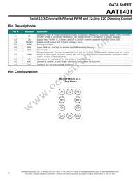 AAT1401IUQ-T1 Datasheet Page 2