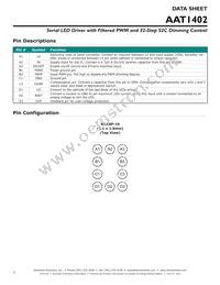 AAT1402IUQ-T1 Datasheet Page 2