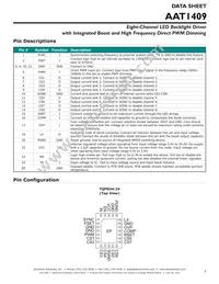 AAT1409IMK-T1 Datasheet Page 3