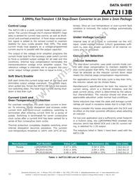 AAT2113BIXS-0.6-T1 Datasheet Page 12