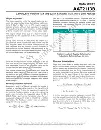 AAT2113BIXS-0.6-T1 Datasheet Page 14