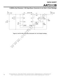 AAT2113BIXS-0.6-T1 Datasheet Page 18