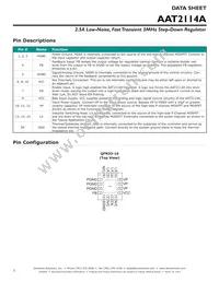 AAT2114AIVN-0.6-T1 Datasheet Page 2