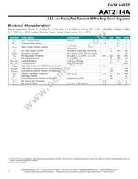 AAT2114AIVN-0.6-T1 Datasheet Page 4