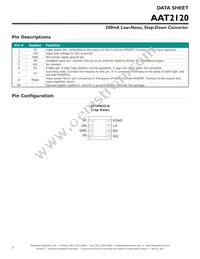 AAT2120IES-0.6-T1 Datasheet Page 2