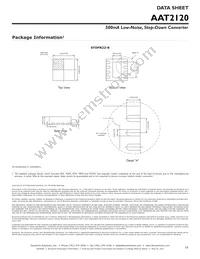 AAT2120IES-0.6-T1 Datasheet Page 19