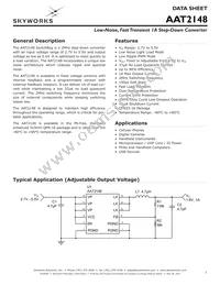 AAT2148IVN-0.6-T1 Datasheet Cover