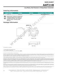 AAT2148IVN-0.6-T1 Datasheet Page 18