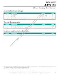 AAT2153IVN-0.6-T1 Datasheet Page 3