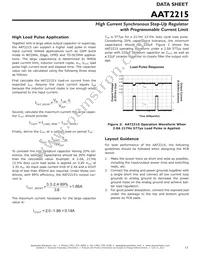 AAT2215IWP-T1 Datasheet Page 13