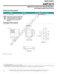 AAT2215IWP-T1 Datasheet Page 16