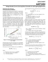 AAT2404IMK-T1 Datasheet Page 14