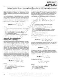 AAT2404IMK-T1 Datasheet Page 16