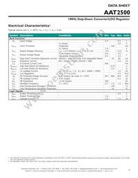 AAT2500IWP-AW-T1 Datasheet Page 5