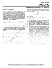 AAT2500IWP-AW-T1 Datasheet Page 18