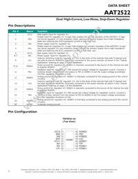AAT2522IRN-1-T1 Datasheet Page 2